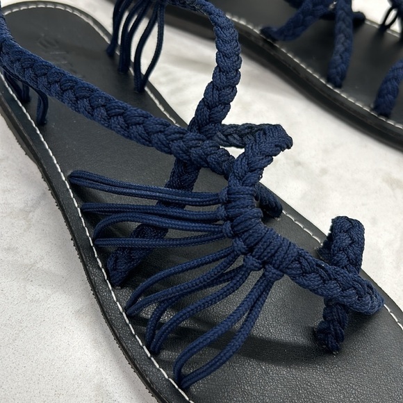 Everelax Rope Hand Braided Flat Sandals Woven Women’s Size 10 NWOT - Picture 9 of 16